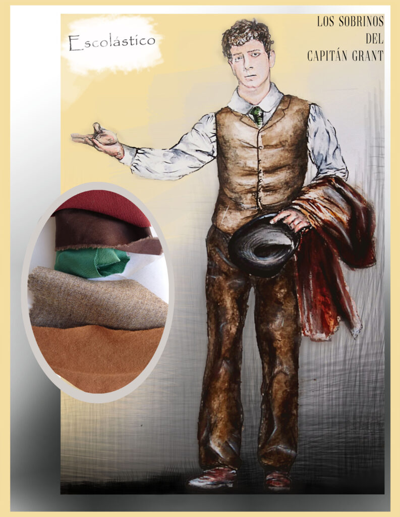 Los Sobrinos del capitán Grant(1) Vestuario