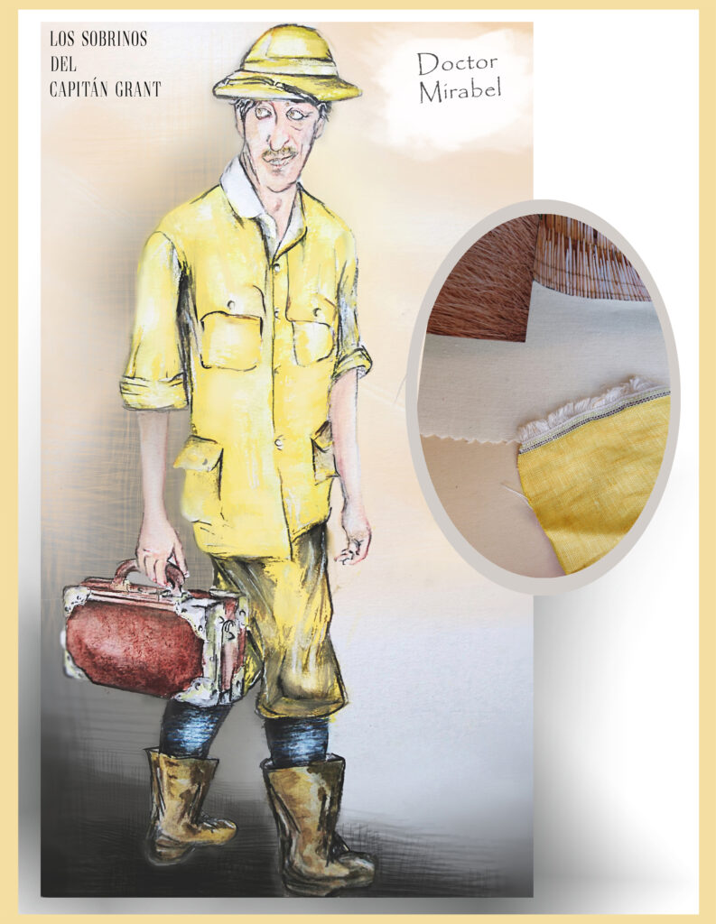 Los Sobrinos del capitán Grant(4) Vestuario