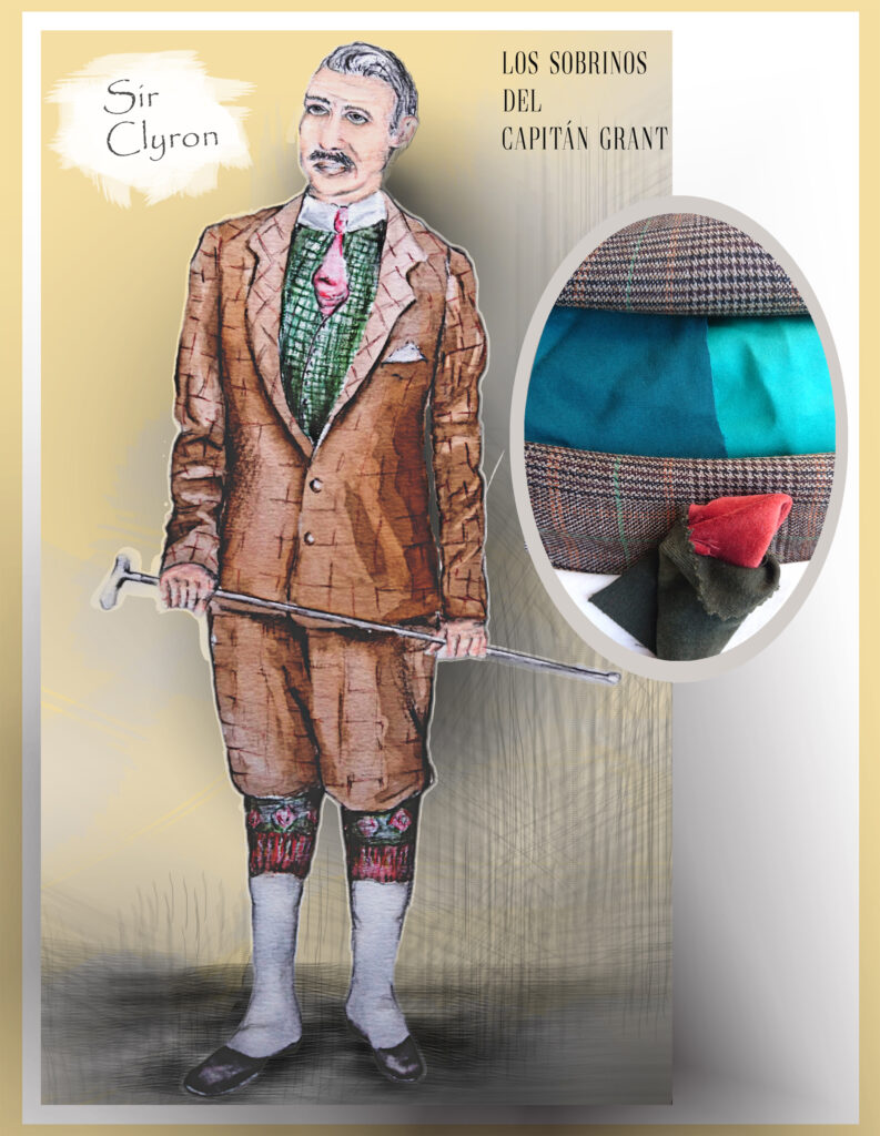 Los Sobrinos del capitán Grant(5) Vestuario