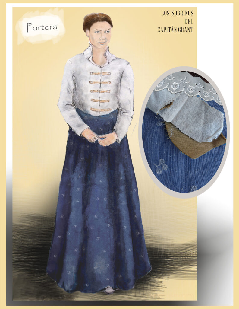 Los Sobrinos del capitán Grant(6) Vestuario